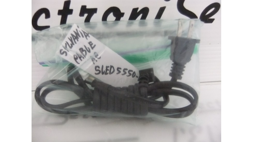 Sylvania SLED5550-D-UHD cable ac
